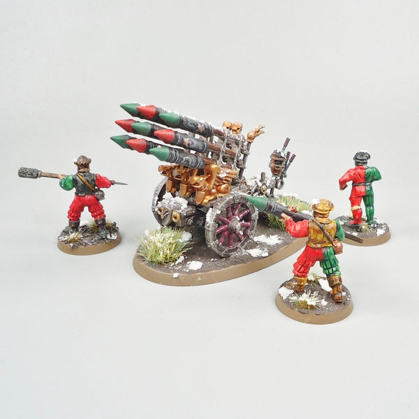 Warhammer Age Of Sigmar Army Empire Helstorm Rocket Battery Painted