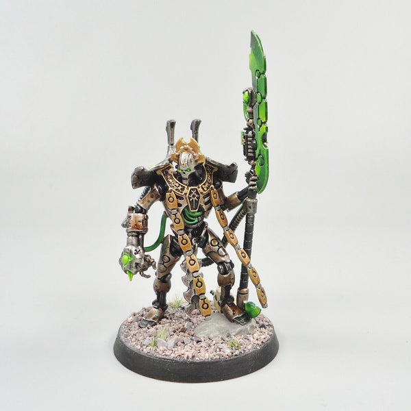 Warhammer 40k Army Necrons Necron Overlord Painted