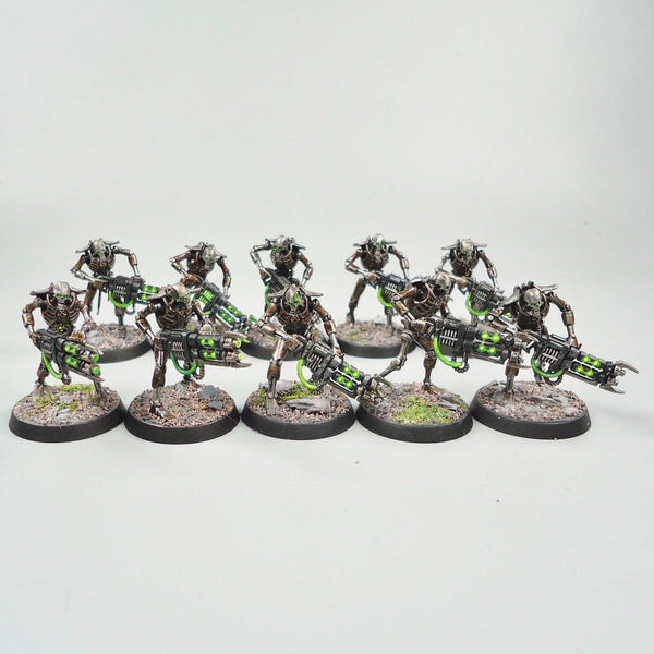 Warhammer 40k Army Necrons Necron Warriors x10 Painted