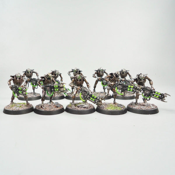 Warhammer 40k Army Necrons Necron Warriors x10 Painted