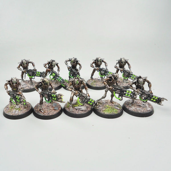 Warhammer 40k Army Necrons Necron Warriors x10 Painted