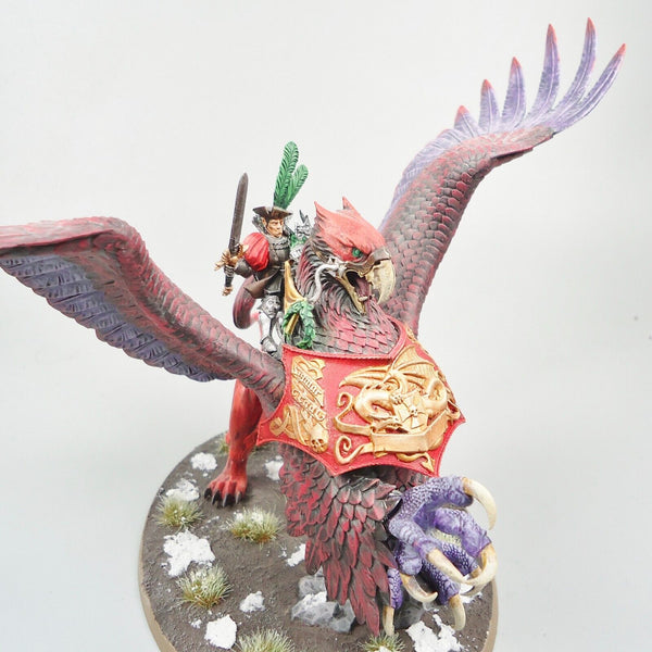 Warhammer Age Of Sigmar Army Cities of Sigmar Freeguild General on Griffon