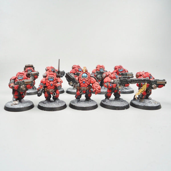 Warhammer 40k Army Leagues Of Votann Hearthkyn Warriors x10 Painted