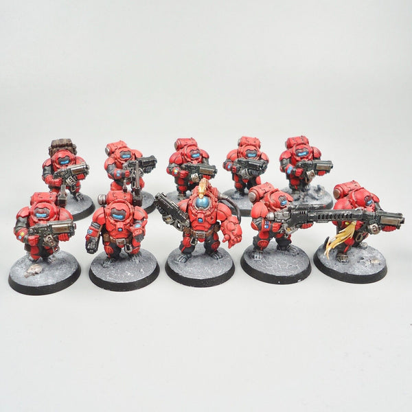 Warhammer 40k Army Leagues Of Votann Hearthkyn Warriors x10 Painted