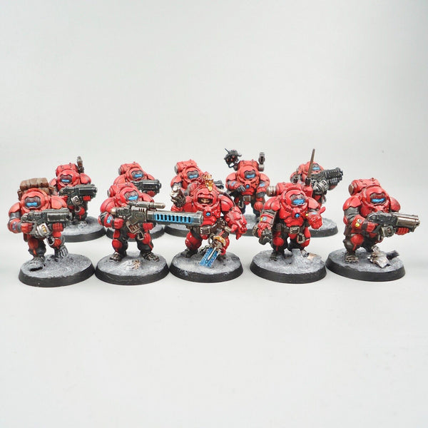 Warhammer 40k Army Leagues Of Votann Hearthkyn Warriors x10 Painted