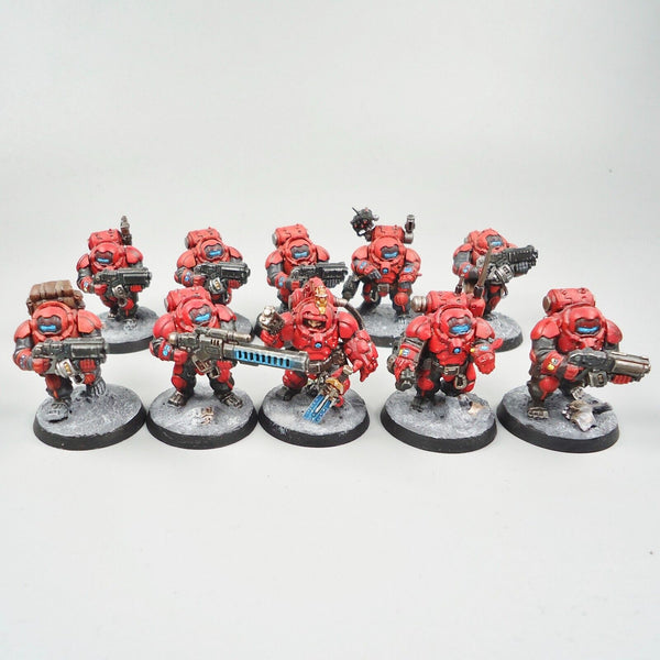 Warhammer 40k Army Leagues Of Votann Hearthkyn Warriors x10 Painted