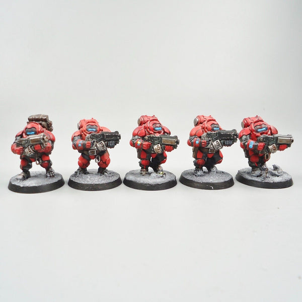 Warhammer 40k Army Leagues Of Votann Hearthkyn Warriors x10 Painted