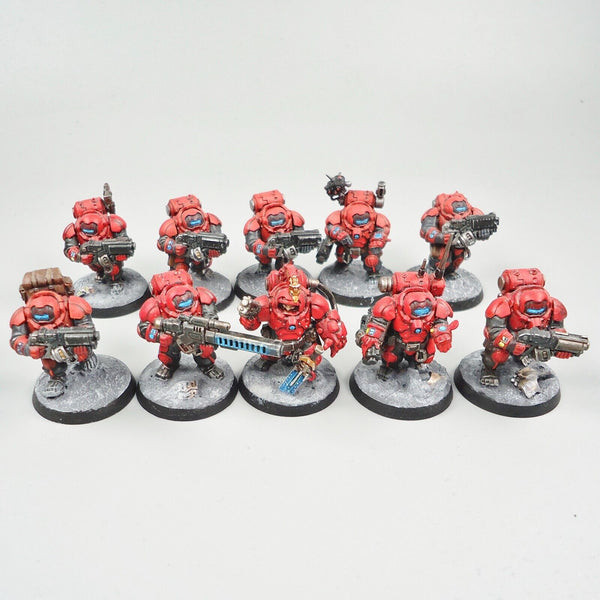 Warhammer 40k Army Leagues Of Votann Hearthkyn Warriors x10 Painted