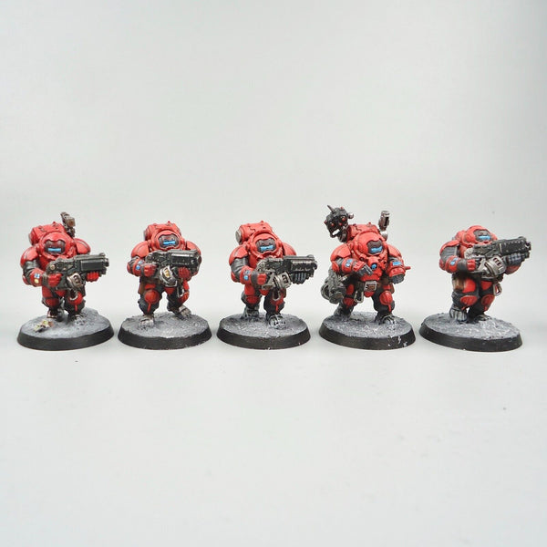 Warhammer 40k Army Leagues Of Votann Hearthkyn Warriors x10 Painted