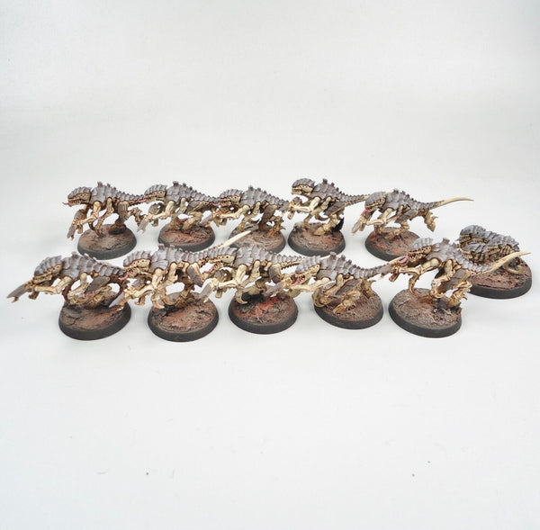 Warhammer 40k Tyranids Termagants x10 Painted And Based