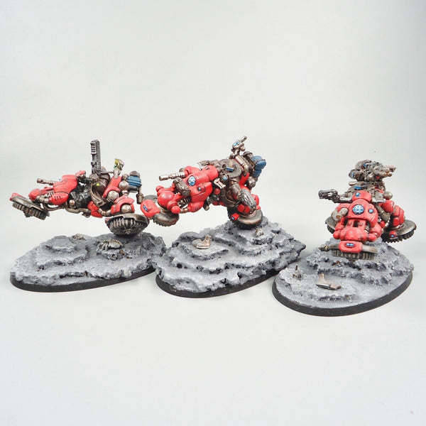 Warhammer 40k Army Leagues Of Votann Hernkyn Pioneers x3 Painted