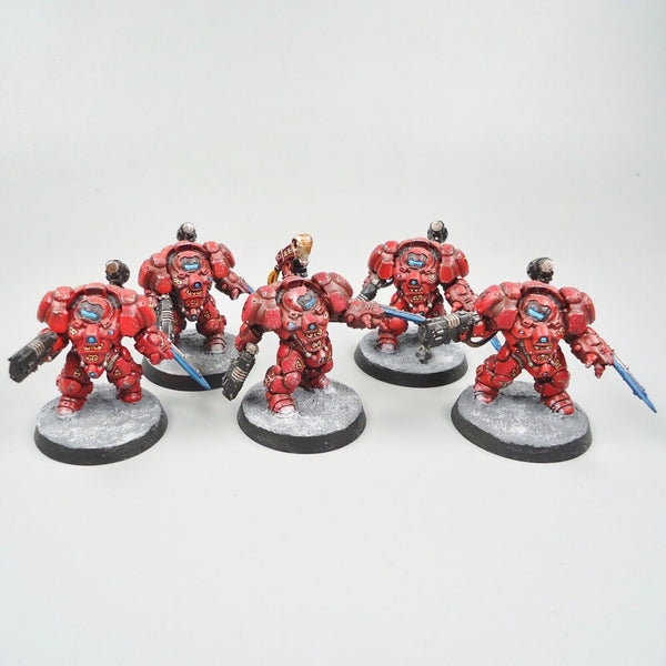 Warhammer 40k Army Leagues Of Votann Einhyr Hearthguard x5 Painted