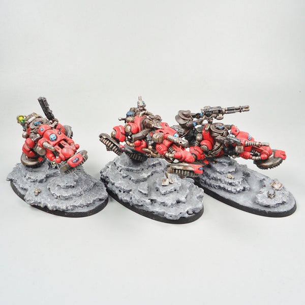 Warhammer 40k Army Leagues Of Votann Hernkyn Pioneers x3 Painted