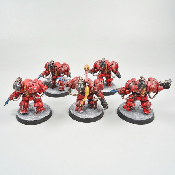 Warhammer 40k Army Leagues Of Votann Einhyr Hearthguard x5 Painted