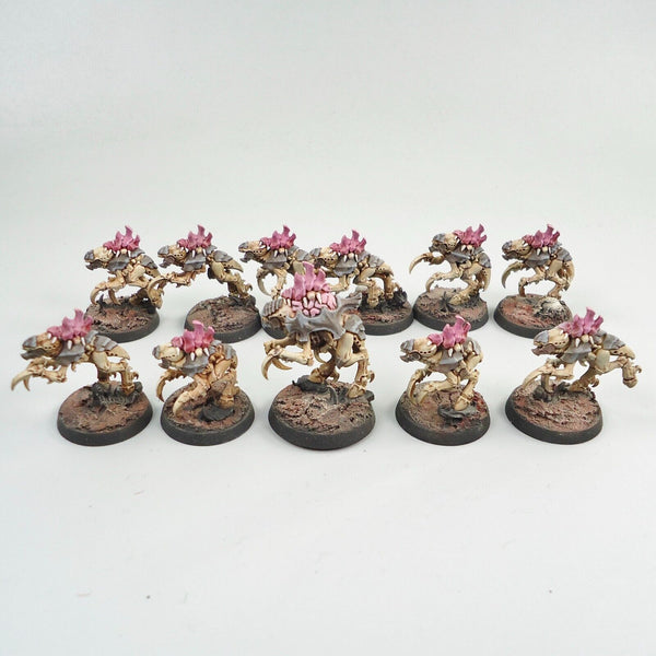 Warhammer 40k Tyranids Neurogaunts x11 Painted And Based