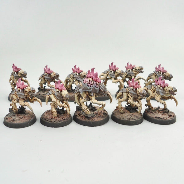 Warhammer 40k Tyranids Neurogaunts x11 Painted And Based