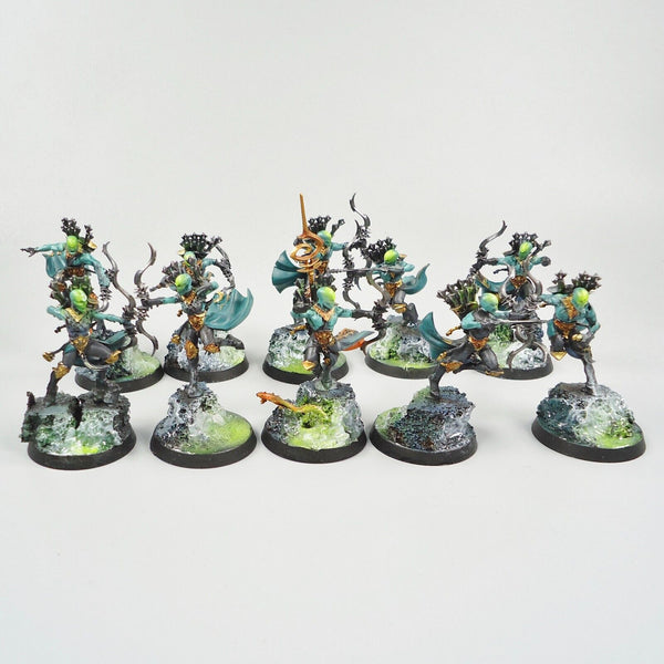 Warhammer Age Of Sigmar Army Idoneth Deepkin Namarti Reavers x10 Painted