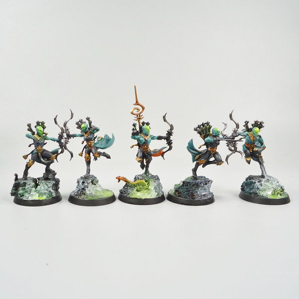 Warhammer Age Of Sigmar Army Idoneth Deepkin Namarti Reavers x10 Painted