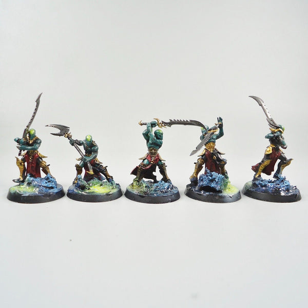 Warhammer Age Of Sigmar Army Idoneth Deepkin Namarti Thralls x10 Painted
