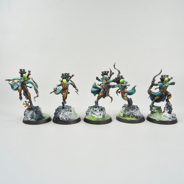 Warhammer Age Of Sigmar Army Idoneth Deepkin Namarti Reavers x10 Painted