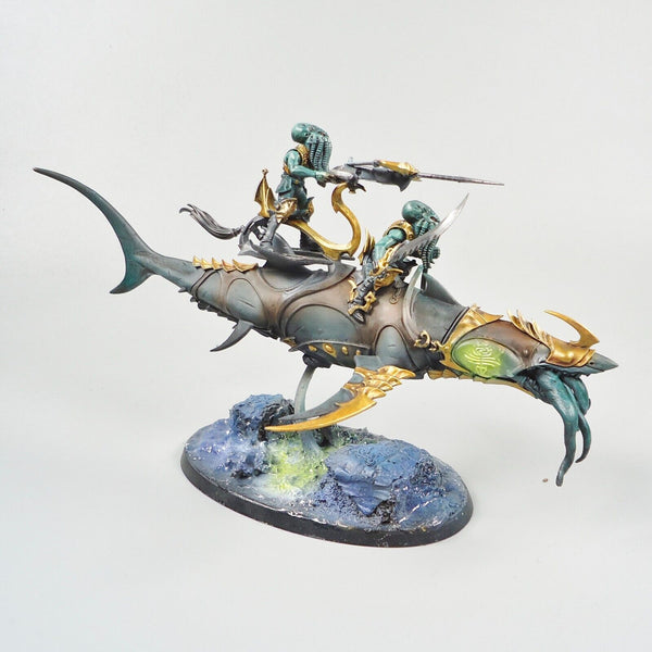 Warhammer Age Of Sigmar Army Idoneth Deepkin Converted Akhelian Allopex Painted