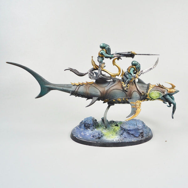 Warhammer Age Of Sigmar Army Idoneth Deepkin Converted Akhelian Allopex Painted