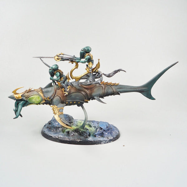 Warhammer Age Of Sigmar Army Idoneth Deepkin Converted Akhelian Allopex Painted
