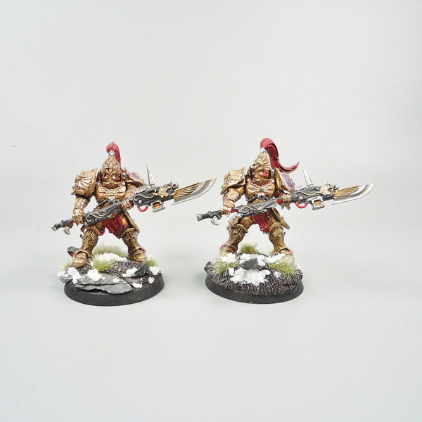 Warhammer 40k Army Adeptus Custodes Custodian Guard Squad Painted