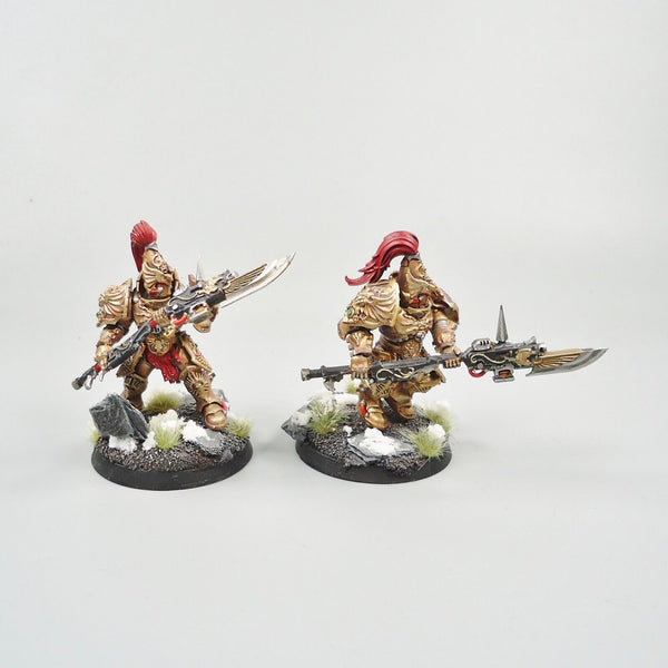 Warhammer 40k Army Adeptus Custodes Custodian Guard Squad Painted