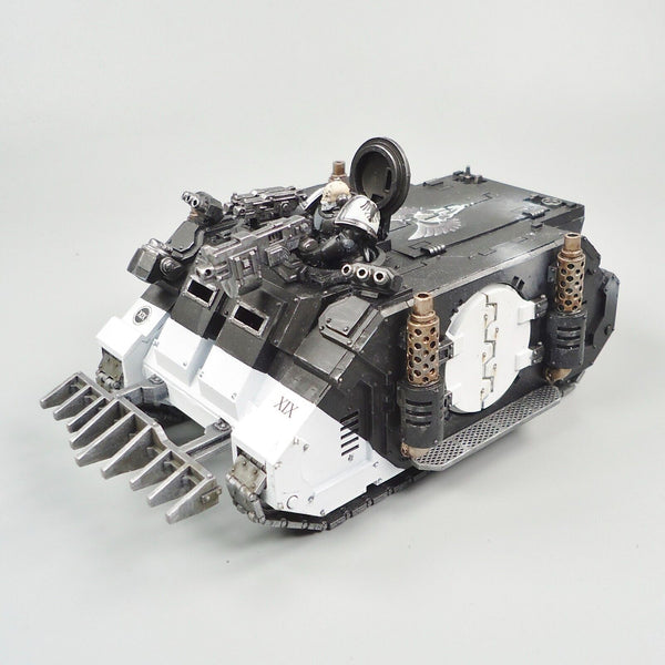 Warhammer 30k Army Space Marines Raven Guard Horus Heresy Rhino Painted