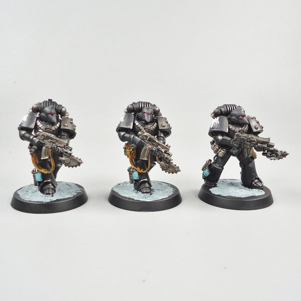 Warhammer 30k Army Raven Guard Horus Heresy Tactical Marines x5 painted