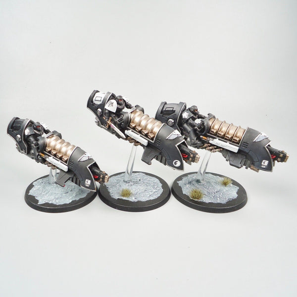 Warhammer 30k Army Space Marines Raven Guard Horus Heresy Sky-hunters x3 Painted