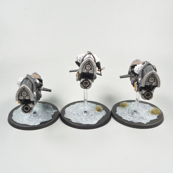 Warhammer 30k Army Space Marines Raven Guard Horus Heresy Sky-hunters x3 Painted