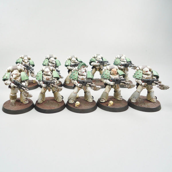 Warhammer 30k Army Death Guard Horus Heresy Legion MKVI Tactical Squad Painted