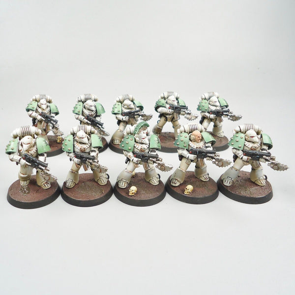 Warhammer 30k Army Death Guard Horus Heresy Legion MKVI Tactical Squad Painted