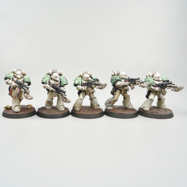 Warhammer 30k Army Death Guard Horus Heresy Legion MKVI Tactical Squad Painted