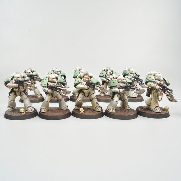 Warhammer 30k Army Death Guard Horus Heresy Legion MKVI Tactical Squad Painted