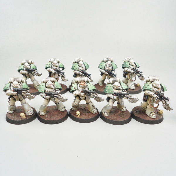 Warhammer 30k Army Death Guard Horus Heresy Legion MKVI Tactical Squad Painted