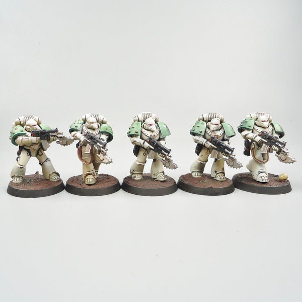 Warhammer 30k Army Death Guard Horus Heresy Legion MKVI Tactical Squad Painted