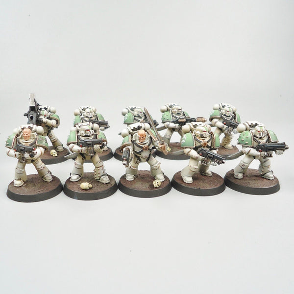 Warhammer 30k Army Death Guard Horus Heresy Tactical Squad Painted