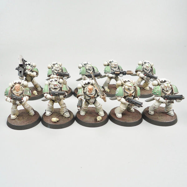 Warhammer 30k Army Death Guard Horus Heresy Tactical Squad Painted