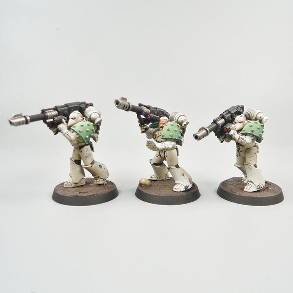 Warhammer 30k Army Death Guard Horus Heresy Devastators x5 Painted