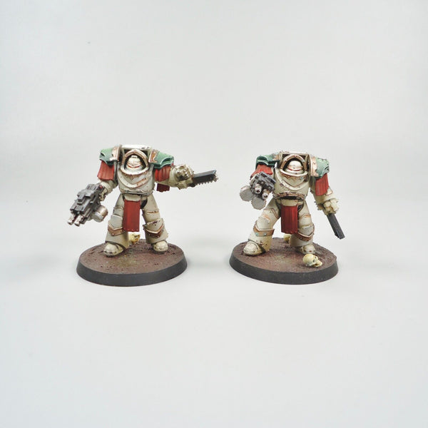 Warhammer 30k Army Death Guard Horus Heresy Cataphractii Terminators x5 Painted