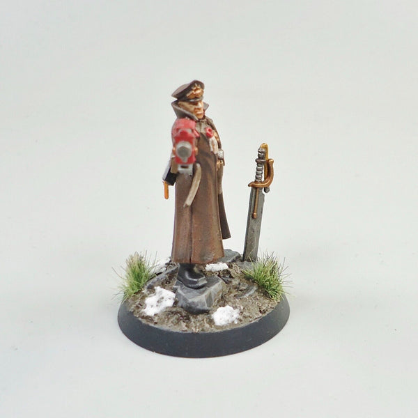 Warhammer 40k Army Astra Militarum Imperial Guard Commissar Painted