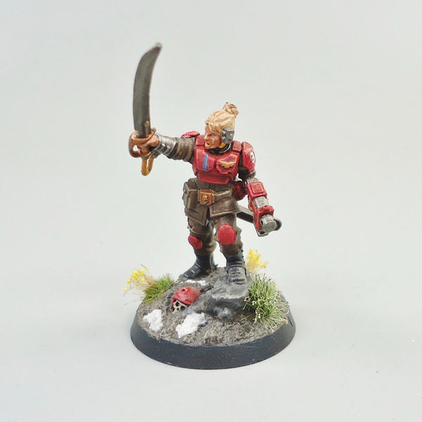 Warhammer 40k Army Astra Militarum Imperial Guard Minka Lesk Painted