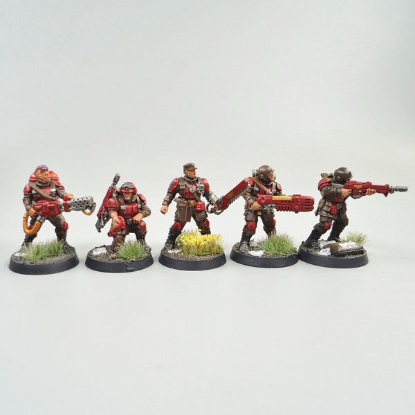 Warhammer 40k Army Astra Militarum Imperial Guard Cadian Shock Troops x10