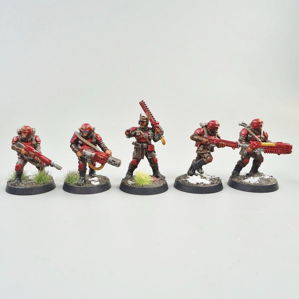 Warhammer 40k Army Astra Militarum Imperial Guard Cadian Shock Troops x10