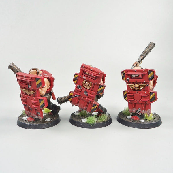 Warhammer 40k Army Astra Militarum Imperial Guard Bullgryns x3 Painted