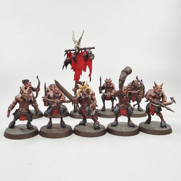 Warhammer Fantasy Age of Sigmar Army Beasts Of Chaos Beastmen Ungors x10