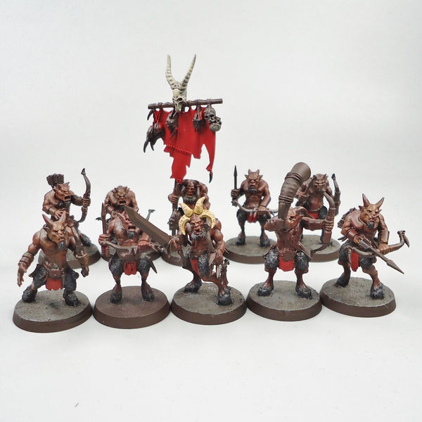 Warhammer Fantasy Age of Sigmar Army Beasts Of Chaos Beastmen Ungors x10